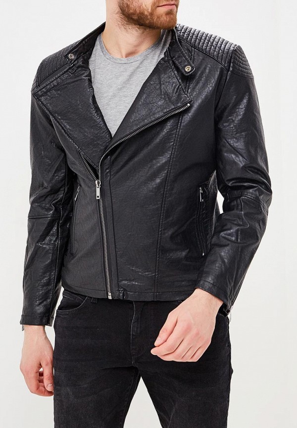 

Куртка кожаная Celio, Черный