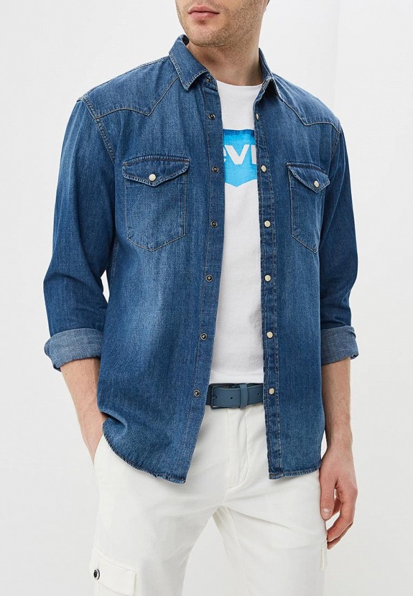 

Рубашка джинсовая Celio, Синий