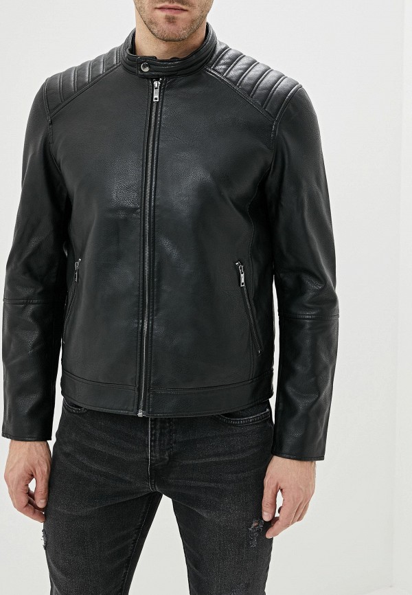 

Куртка кожаная Celio, Черный