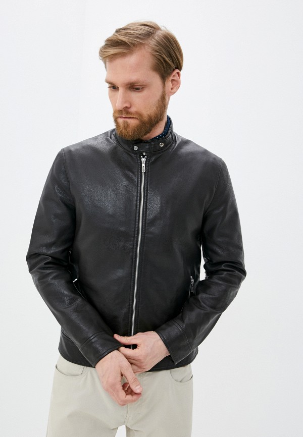 

Куртка кожаная Celio, Черный