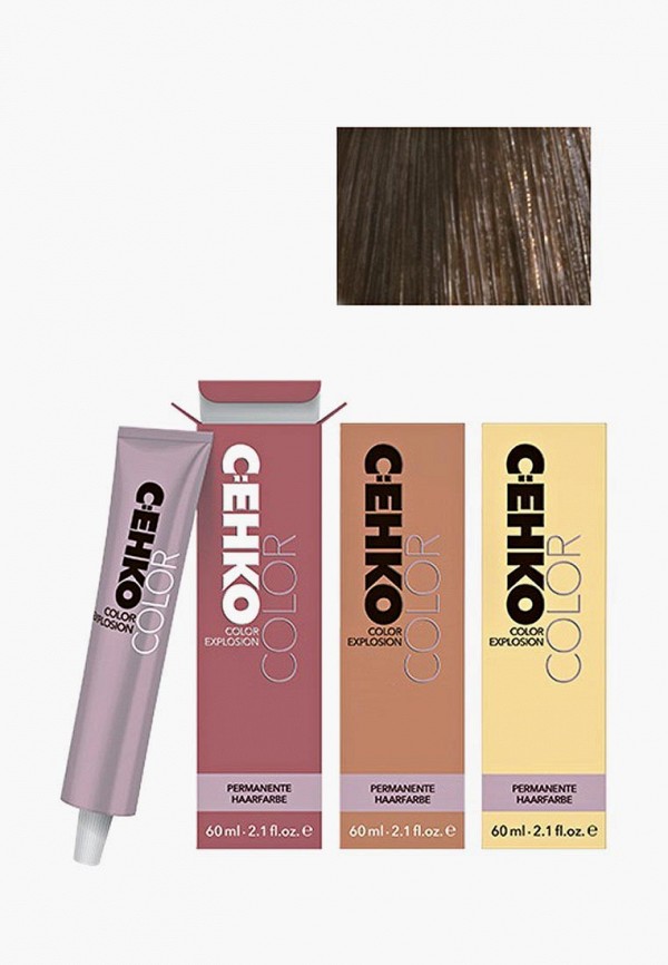 

Краска для волос Cehko, Коричневый, Color Explosion 6/0 Темный блондин/Dunkelblond, 60 мл