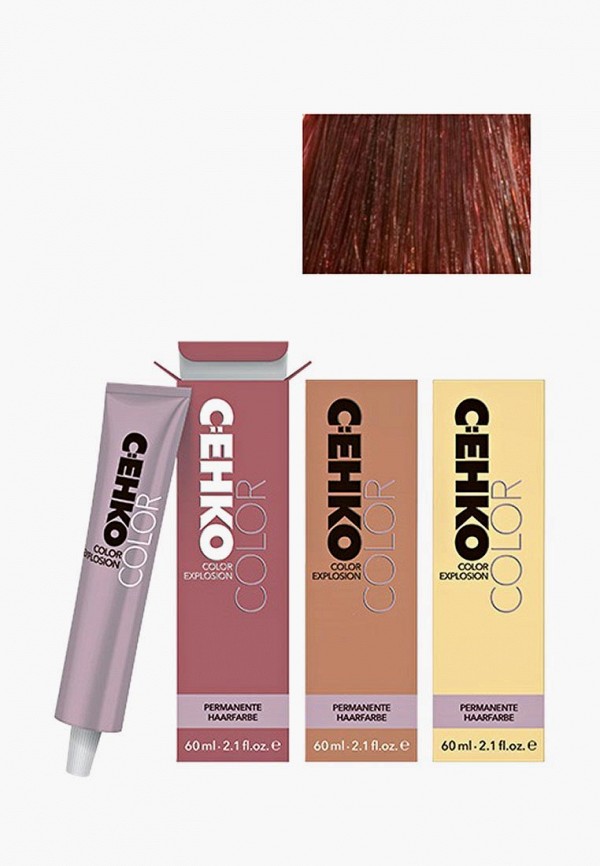 

Краска для волос Cehko, Красный, Color Explosion 6/4 Темно-медный блондин/Dunkelkupferblond, 60 м