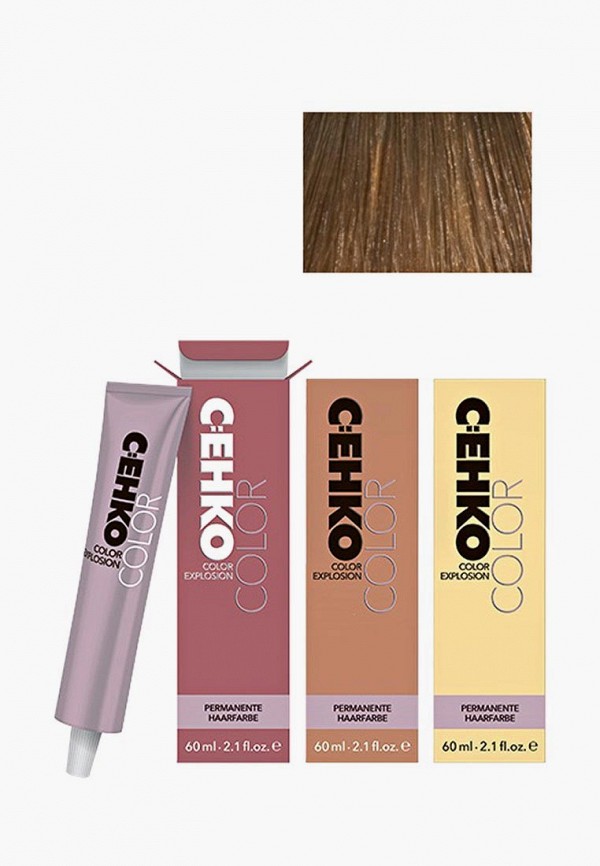 

Краска для волос Cehko, Бежевый, Color Explosion 7/0 Блондин/Mittelblond, 60 мл
