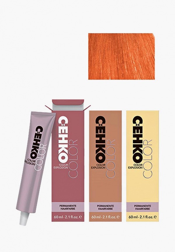 

Краска для волос Cehko, Оранжевый, Color Explosion 8/44 Шафран/Safran, 60 мл