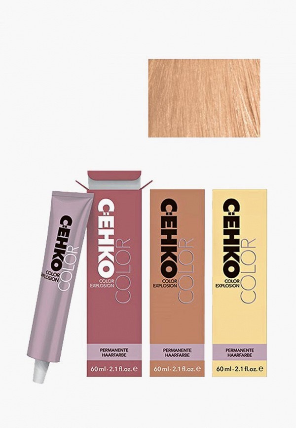 

Краска для волос Cehko, Бежевый, Color Explosion 9/31 Райский блондин/Paradies Gold, 60 мл