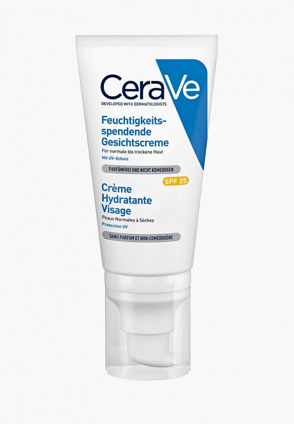 

Лосьон для лица CeraVe, Белый, для нормальной и сухой кожи SPF25, 52 мл