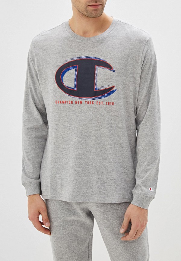 

Лонгслив Champion, Серый, Long Sleeve Crewneck T-Shirt