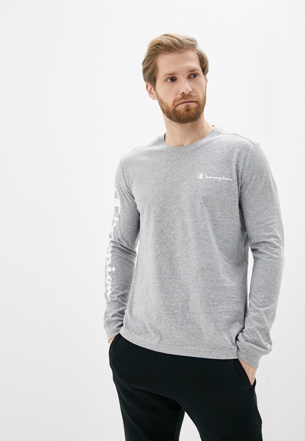 

Лонгслив Champion, Серый, Long Sleeve T-Shirt