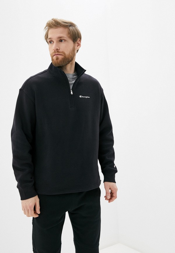 

Олимпийка Champion, Черный, Half Zip Sweatshirt