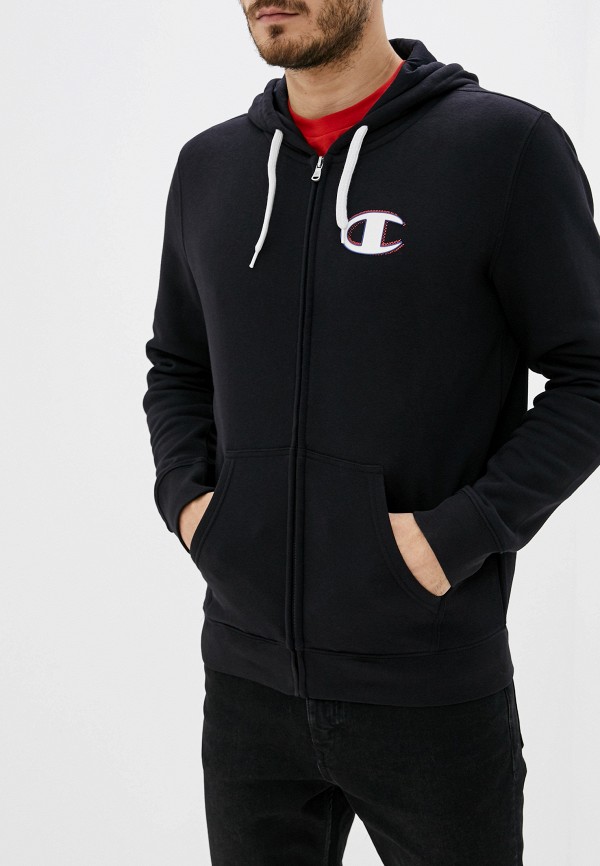

Толстовка Champion, Черный, Hooded Full Zip Sweatshirt