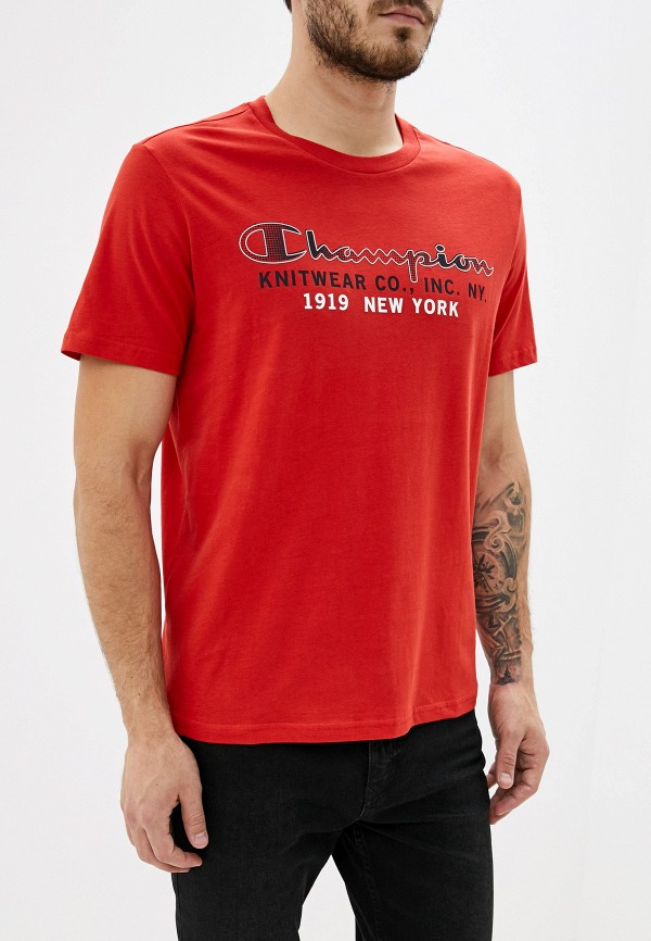 

Футболка Champion, Красный, Crewneck T-Shirt