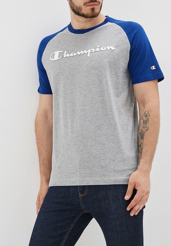 

Футболка Champion, Crewneck T-Shirt, Серый