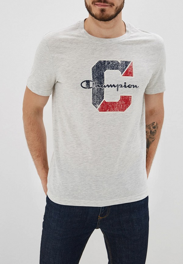 

Футболка Champion, Crewneck T-Shirt, Серый