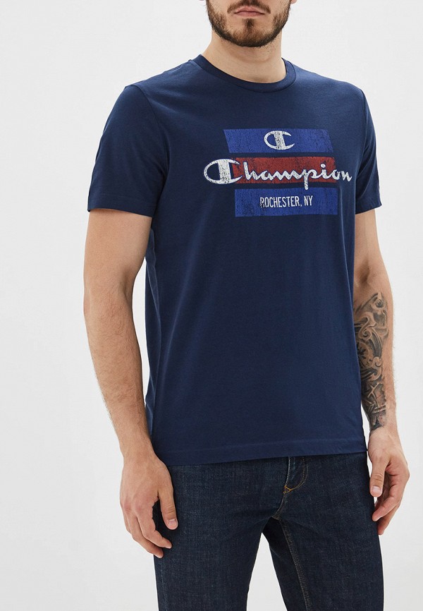

Футболка Champion, Crewneck T-Shirt, Синий