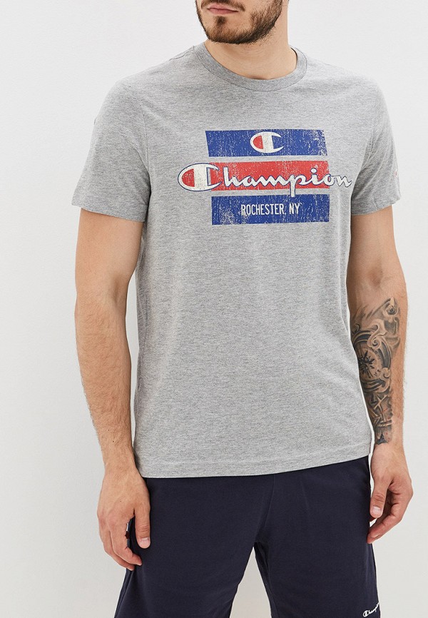 

Футболка Champion, Crewneck T-Shirt, Серый
