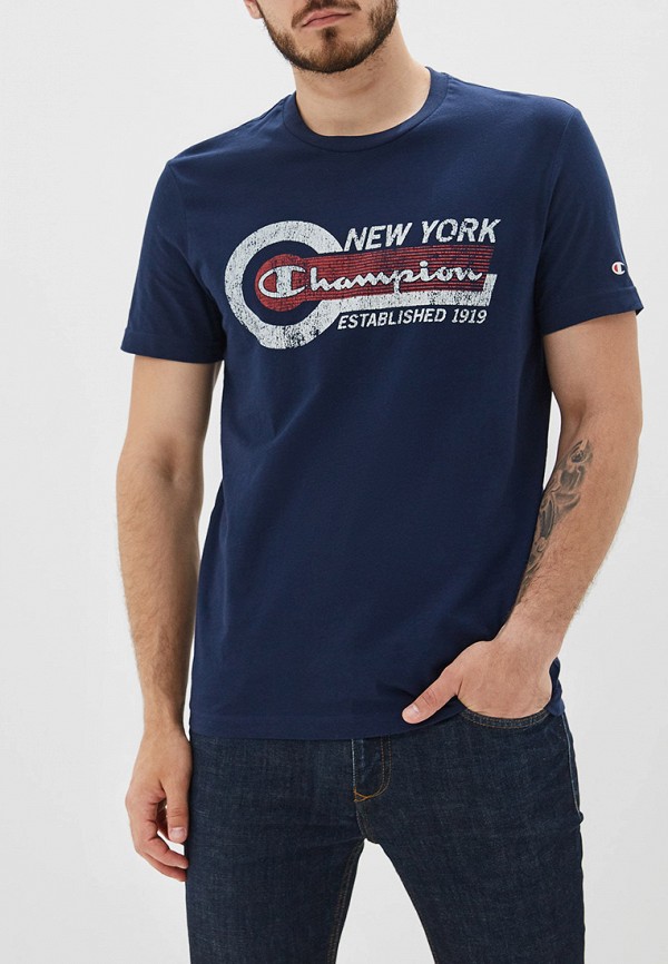 

Футболка Champion, Crewneck T-Shirt, Синий