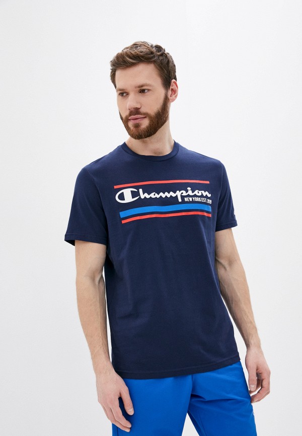 

Футболка Champion, Синий, LEGACY Crewneck T-Shirt