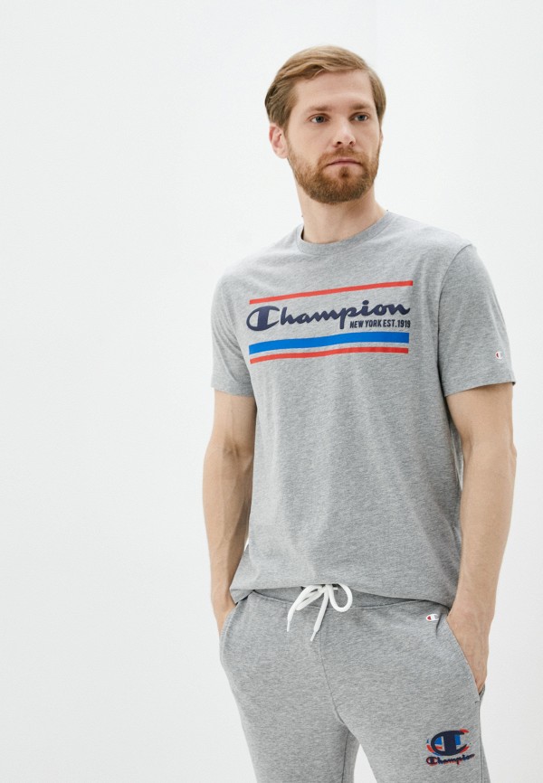 

Футболка Champion, Серый, LEGACY Crewneck T-Shirt