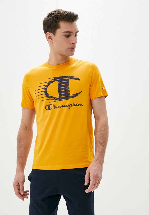 

Футболка Champion, Желтый, LEGACY Crewneck T-Shirt