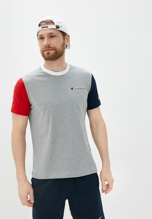 

Футболка Champion, Серый, ROCHESTER1919 Crewneck T-Shirt