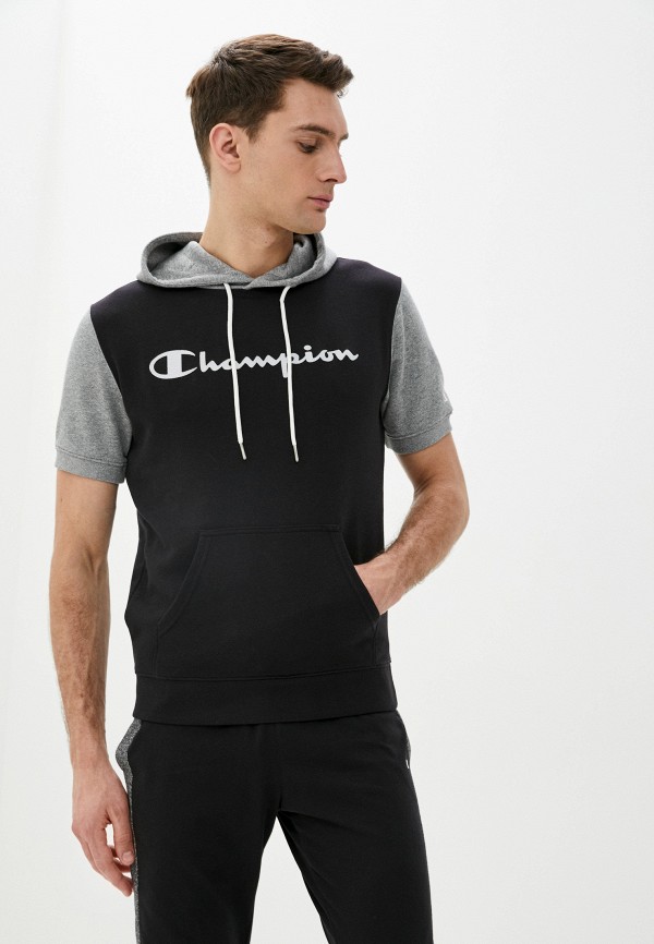

Худи Champion, Черный, LEGACY Hooded Short Sleeves Sweatshirt