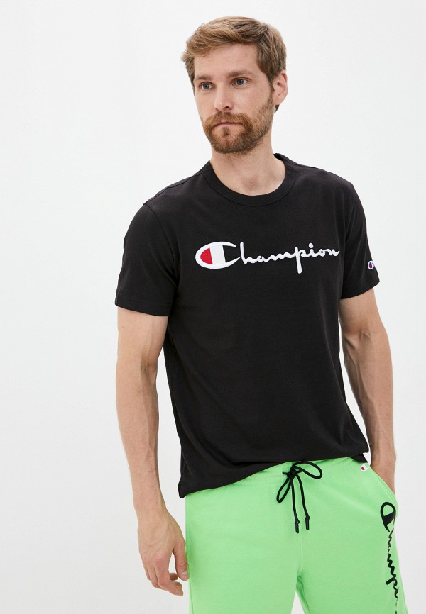 

Футболка Champion, Черный, PREMIUM Crewneck T-Shirt