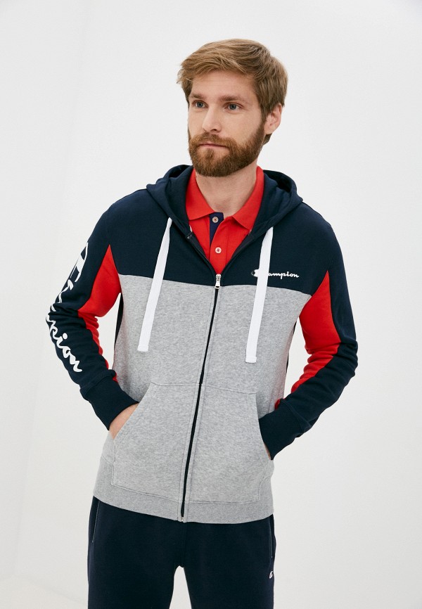 

Толстовка Champion, Синий, LEGACY Hooded Full Zip Sweatshirt