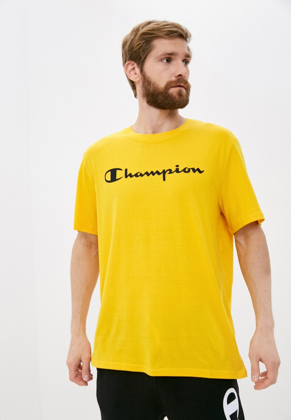 

Футболка Champion, Желтый, LEGACY Crewneck T-Shirt