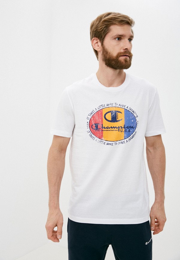 

Футболка Champion, Белый, LEGACY Crewneck T-Shirt