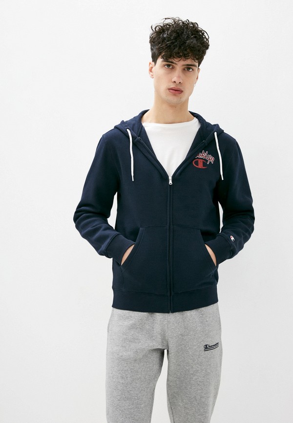 

Толстовка Champion, Синий, Hooded Full Zip Sweatshirt