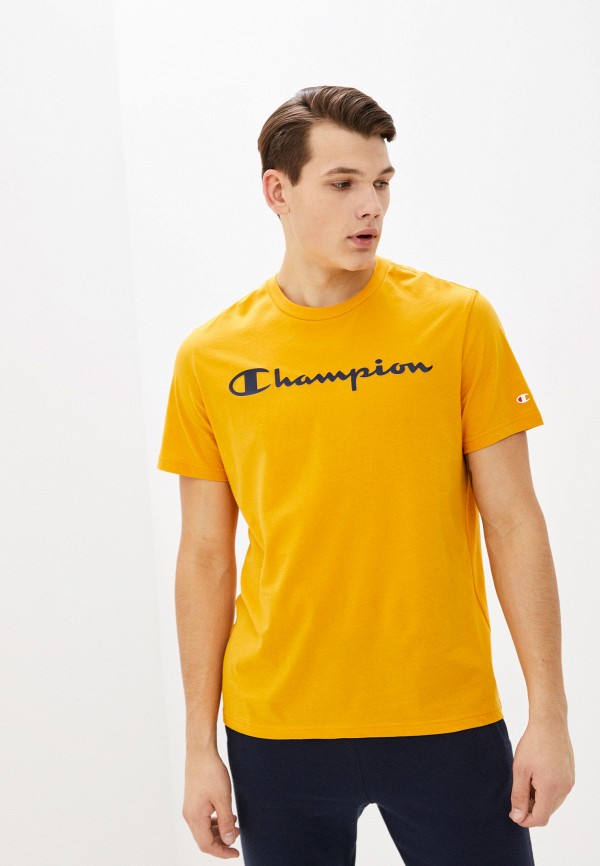 

Футболка Champion, Желтый, Crewneck T-Shirt