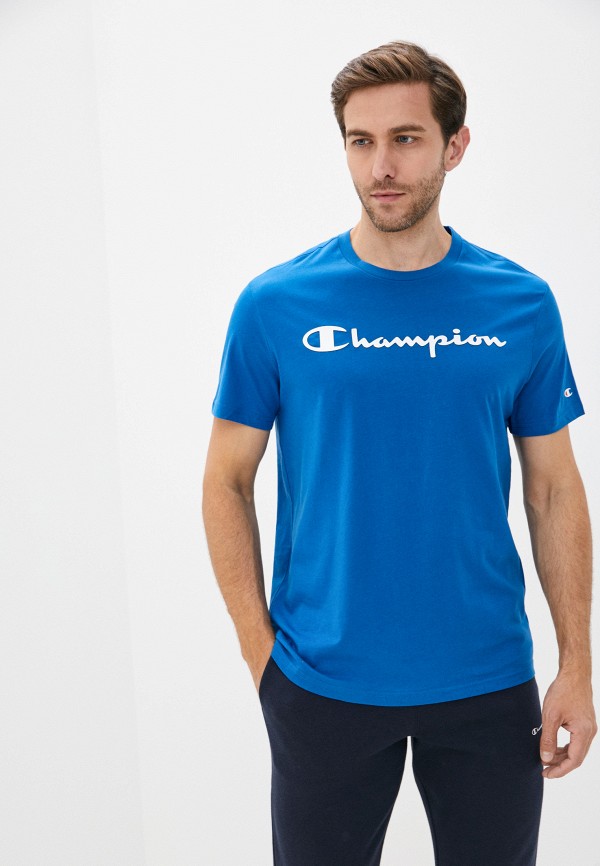 

Футболка Champion, Синий, Crewneck T-Shirt