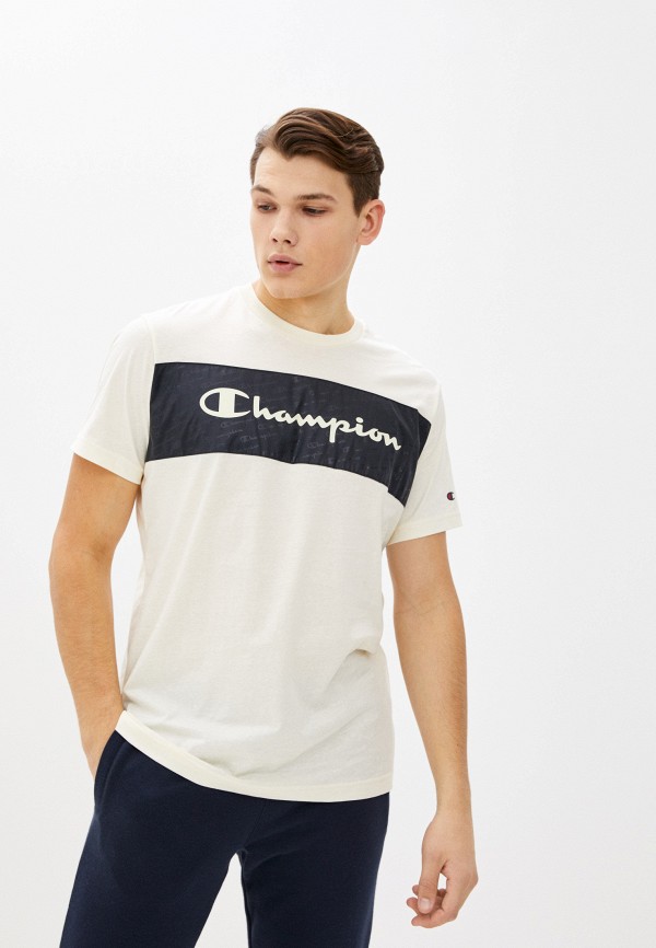 

Футболка Champion, Бежевый, Short Sleeve Top