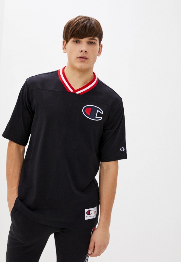 

Футболка Champion, Черный, V-Neck T-Shirt