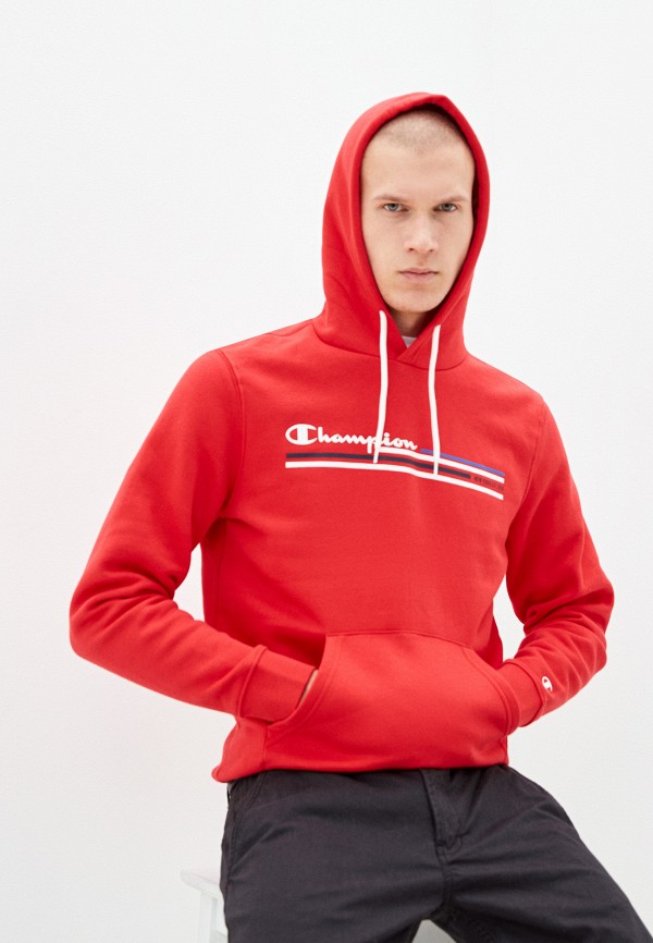 

Худи Champion, Красный, Hooded Sweatshirt