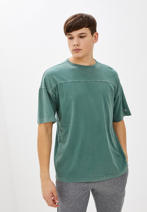 

Футболка Champion, Бирюзовый, PREMIUM Crewneck T-Shirt