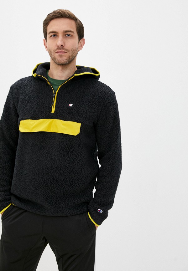 

Толстовка Champion, Черный, PREMIUM Hooded Half Zip Top