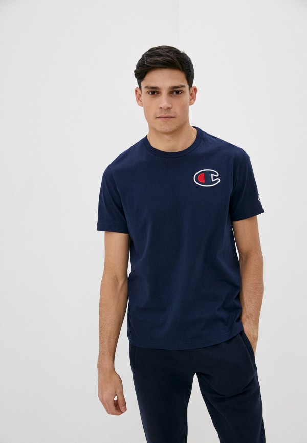 

Футболка Champion, Синий, ROCHESTER1919 Crewneck T-Shirt