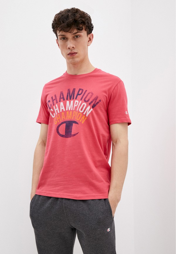 

Футболка Champion, Розовый, LEGACY Crewneck T-Shirt