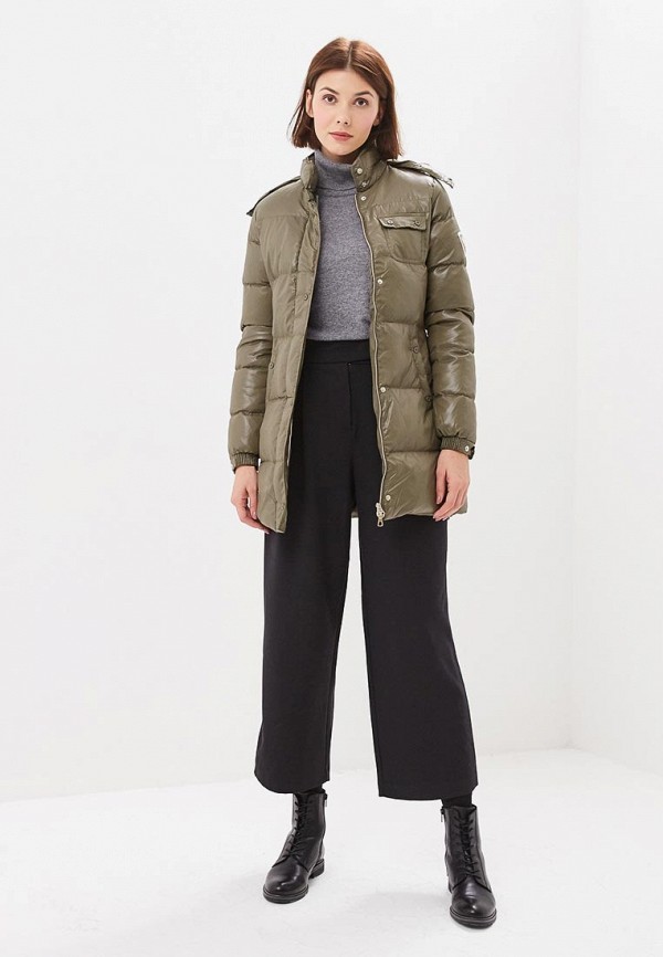 

Пуховик Champion, DETACHABLE HOOD DUCK DOWN, Хаки