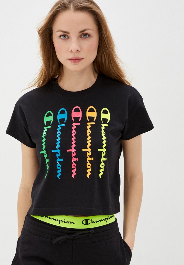 

Футболка Champion, Черный, LEGACY Crewneck T-Shirt