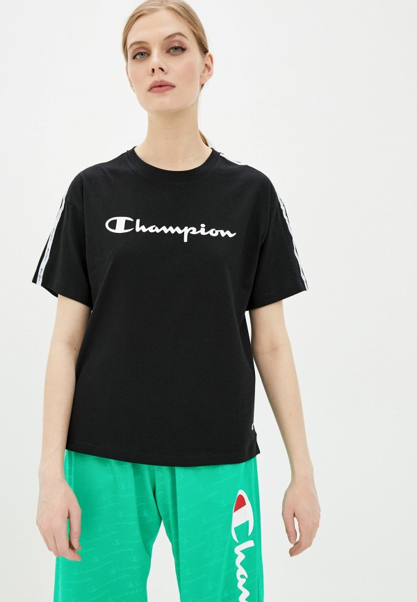 

Футболка Champion, Черный, Crewneck T-Shirt
