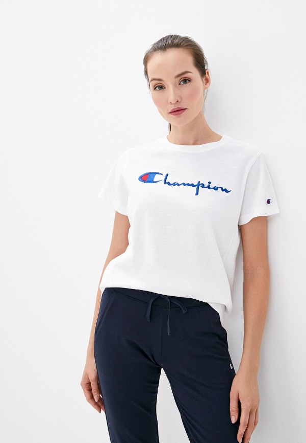 

Футболка Champion, Белый, PREMIUM Crewneck T-Shirt