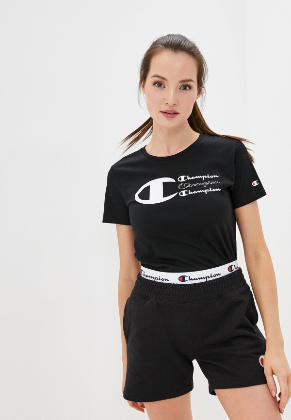 

Футболка Champion, Черный, LEGACY Crewneck T-Shirt