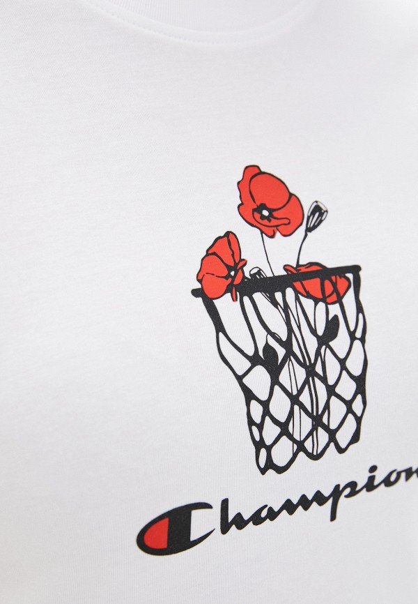 

Футболка Champion, Белый, ROCHESTER1919 Crewneck Croptop
