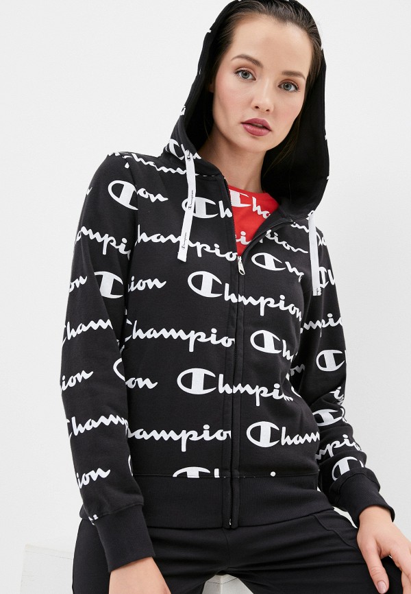

Толстовка Champion, Черный, LEGACY Hooded Full Zip Sweatshirt