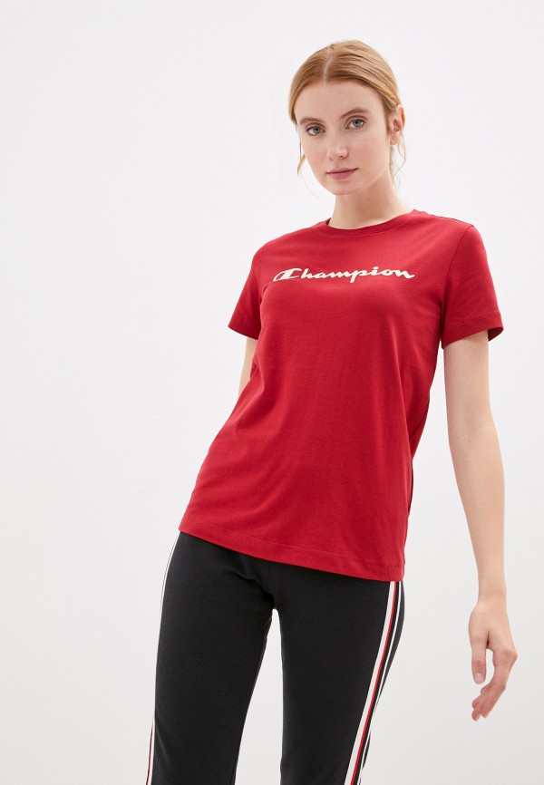 

Футболка Champion, Бордовый, Crewneck T-Shirt