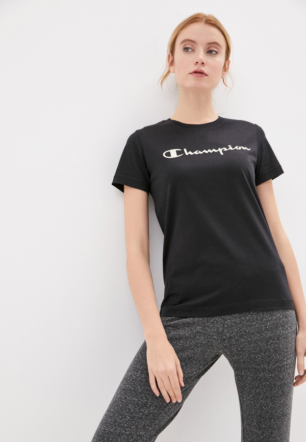 

Футболка Champion, Черный, Crewneck T-Shirt