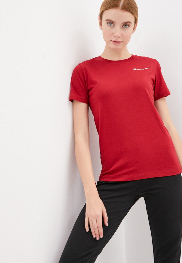 

Футболка Champion, Бордовый, Crewneck T-Shirt