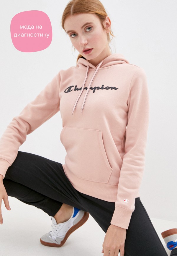 

Худи Champion, Розовый, Hooded Sweatshirt